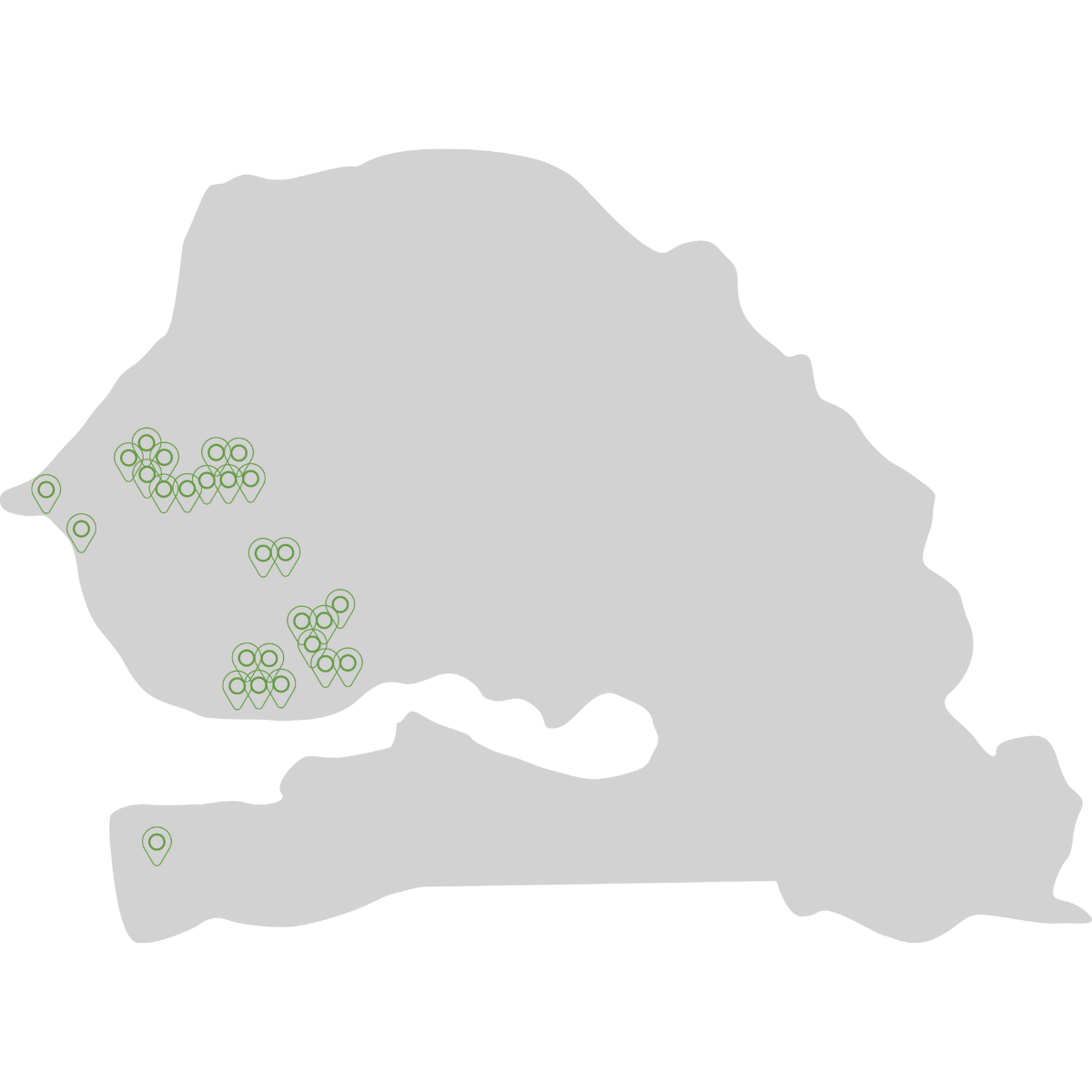 carte senegal carte senegal
